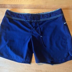 Carve Designs Navy Blue Women's Swim Shorts